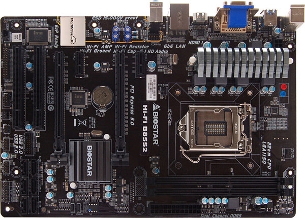 Материнская плата Biostar Hi-Fi B85S2 Ver. 6.x