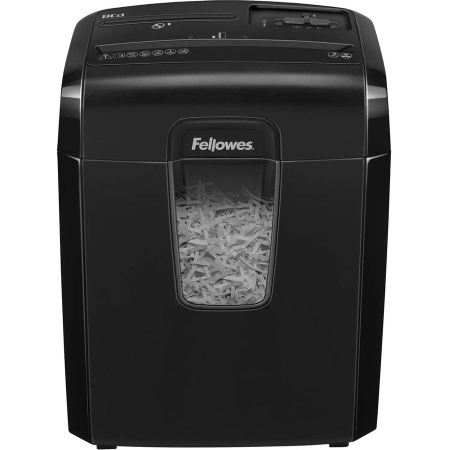 Шредер Fellowes PowerShred 8CD черный