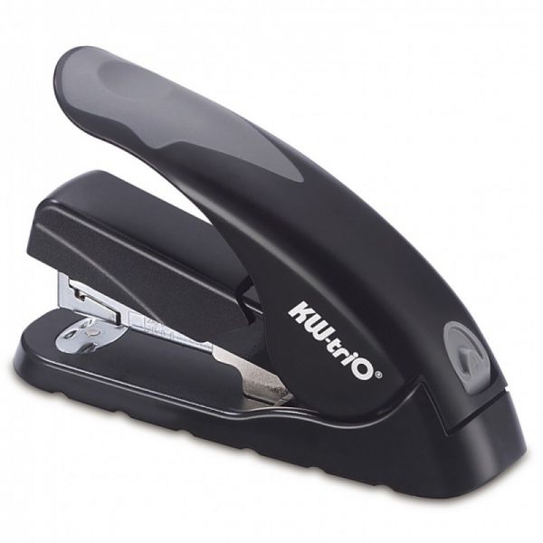 Степлер KW-trio Soft-Touch 5818 серый/черный 40 листов